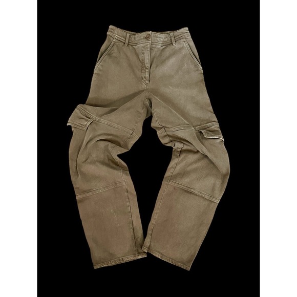 Aritzia Pants - Aritzia Wilfred Free Brennan Utility Cargo Pants Size 6 Dark Beige Brown